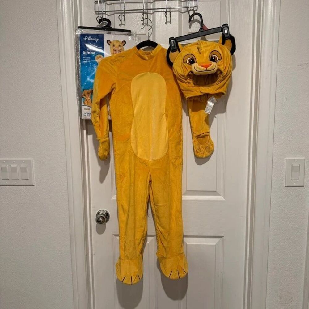 Disney Lion King Simba Toddler Costume size 5T 6T